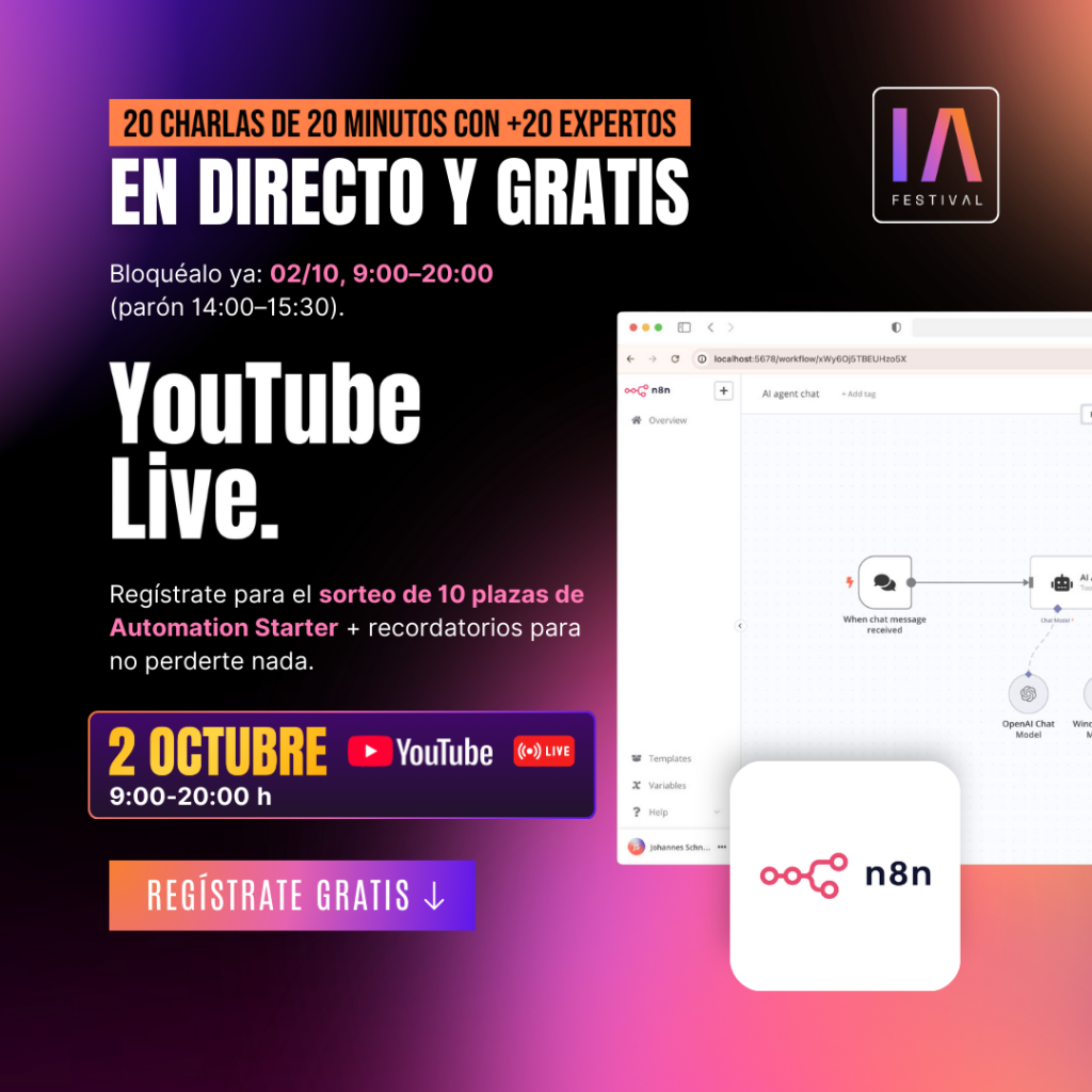 IA Festival Online de Buildt Academy evento gratuito de automatización e inteligencia artificial